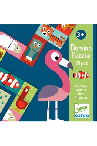 Djeco Domino Animo-Puzzle