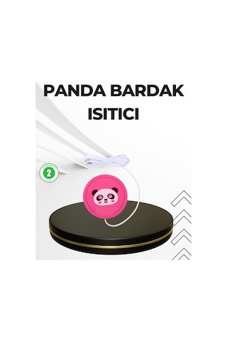 Astraltech Teknolojili Usb Isıtıcı Bardak Altlığı Sevimli Figürlü 50 60 Anında Isıtma