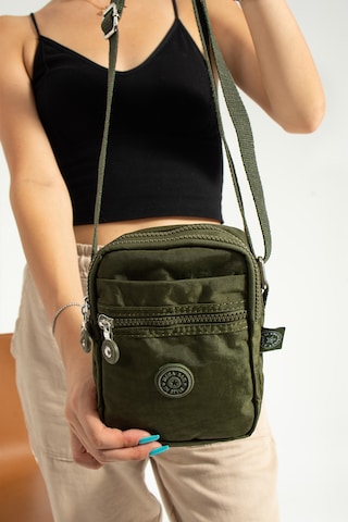 Nemo Bags Haki Unisex Telefonluk, Cüzdan, Kartlık, Çapraz Askılı Omuz Çantası, 18x13cm Haki
