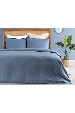 Madame Coco Sona Tek Kişilik Püsküllü Nevresim Takımı Nt0000000143tek Kişilik-indigo