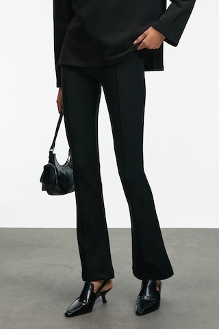 Grımelange Lysavıne Kadın Esnek Kumaşlı Slim Fit Siyah Pantolon siyah