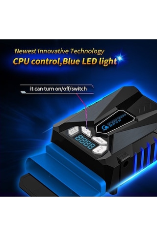 Didadodo Taşınabilir Dizüstü Soğutucu - Akıllı Sıcaklık Kontrollü, Sessiz Ve Hızlı Soğutma Fanı, Anında Soğutma