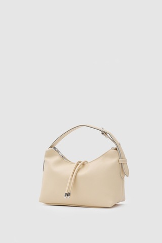 Shule Bags Lete El Ve Çapraz Çanta Butter Yellow Krem