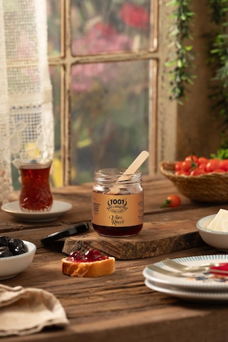 1001 Çiftliği El Yapımı Doğal Vişne Reçeli 200gr