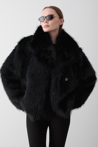 Siyah Britney Kürk - 8900 Siyah