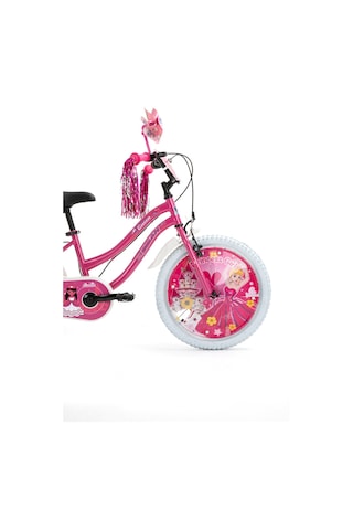 Bisan Queen Çocuk Bisikleti 30 Cm V Fren 20 Jant 1 Vites Metalik Pembe Pembe Pembe