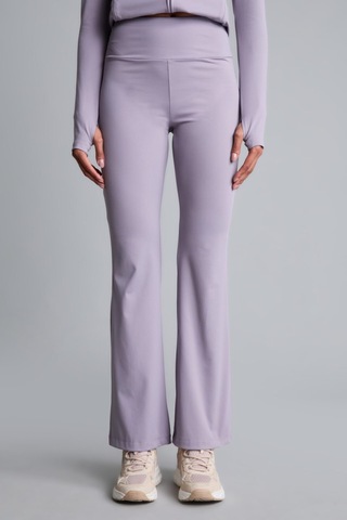 Defacto Esnek Kumaş Aırtech Flare Fit Yüksek Bel Beli Saran Sporcu Pantolon C9192ax26aupr522 Mor-pr522