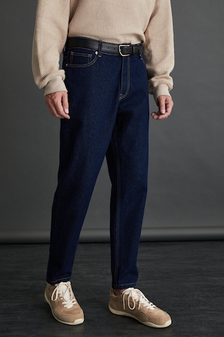 AZURHA  Erkek Denim Koyu Mavi Pantolon