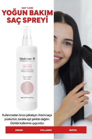 Sisteme 11 Yoğun Bakım Saç Spreyi 250 Ml