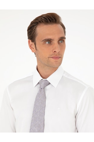 Pierre Cardin Erkek Beyaz Gömlek Basic 50292520-vr013 Beyaz