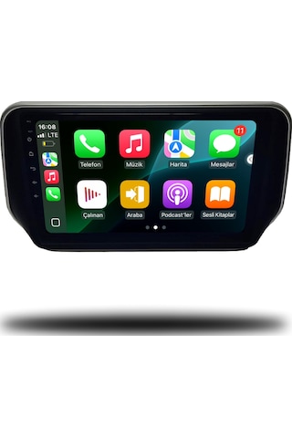Caros Hyundai Santa Fe Ix45 2018-2022 Uyumlu Android Multimedya 4gb Ram 128gb Hafıza 10"