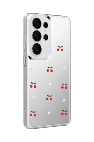 Newface - 990 - Samsung Galaxy Uyumlu S26 Ultra Fiyonk Desenli Kapak - - Glblseme - Desen 9