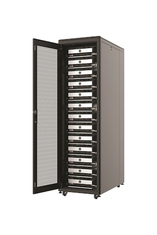 Ager Vega AG-VB26U6010S1 26U 600 x 1000 MM Dikili Tip Siyah Kabinet