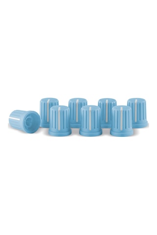 Reloop Knob Cap Set Blue Set Of 8 Neon Renkli Dj Knob Caps