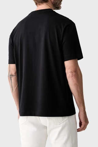 Boss % 100 Pamuk Regular Fit Bisiklet Yaka T Shirt Erkek T Shirt 50565044 001 Siyah