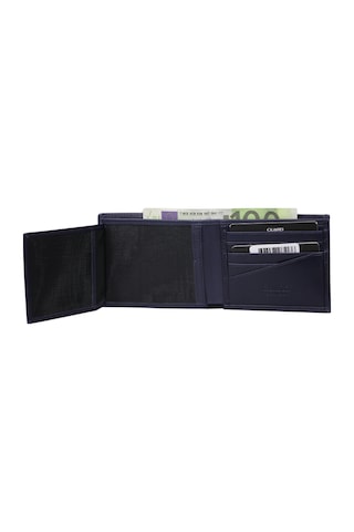Guard Leather Guard Lacivert Temi Deri Erkek Cüzdanı Çok Renkli