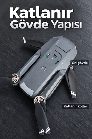 Taşıma Çantalı Gps Drone Ve Ekranlı Kumanda - Lisinya