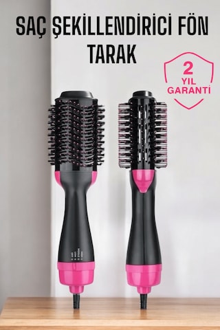 Fön Tarak Elektriklenmeyi Önleyen Ve Parlaklık Veren Saç Şekillendirici