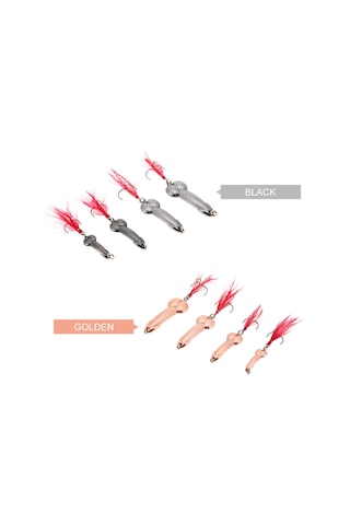 Springsun Parlak Tüylü Üçlü Kancalı Kaşık Yem - Balık Avı İçin Dayanıklı Ve Çekici 3g/7g/11g/15g