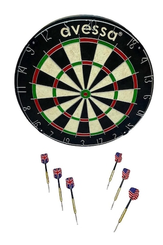 Avessa Profesyonel Dart Seti + 6 18 Gr Ok Renkli Kutu Avessa Profesyonel Dart Seti + 6 18 Gr Ok Renkli Kutu