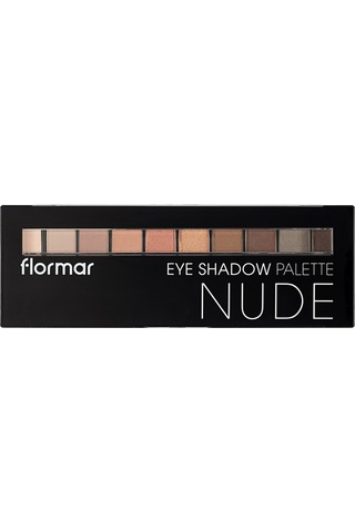 Flormar 10'lu Far Paleti (AÇIK NUDE VE TOPRAK TONLARI) - Eyeshadow Palette - 001 Nude - 8690604479511