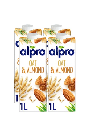 Alpro Yulaf & Badem İçeceği 4 x 1 L