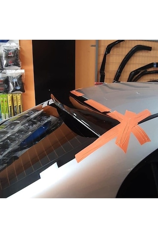 Honda Civic Fd6 2007-2012 Cam Üstü Spoiler (Plastik)