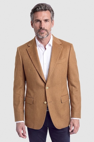 Bisse Camel Süet Dokulu Düğmeli Blazer Ceket Pck26k26203 D20