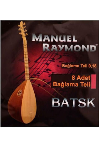 Bağlama Teli  Takım 0.18 Batsk