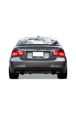 Bmw E90 2004-2011 3.35 Sağ - Sol Tek Çıkış Difüzör Parlak Siya