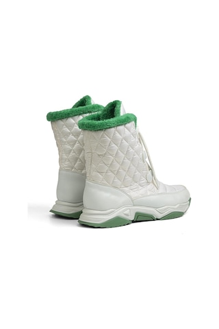 United Colors Of Benetton Benetton® | Bn-30394 - 3256 Beyaz Yeşil - Kadın Bot