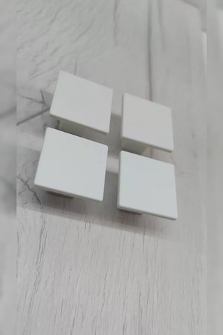 F Furnitura Mobilya Düğme Kolu 232633265 Beyaz