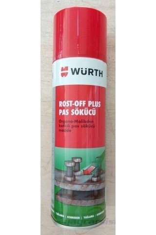 Würth Pas Çözücü Rost Off Plus Kuvvetli Pas Sökücü 400 Ml Sprey Sarı