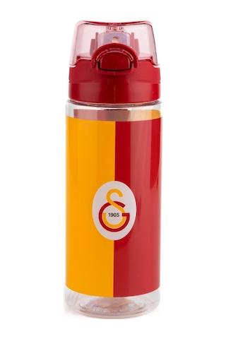 Nusrat Bilişim Galatasaray Plastik Matara 500 Ml Dayanıklı Yapı Ve Renkli Tasarım 25571 Çok Renkli