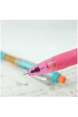 Pentel Versatil Kalem Metal Klipsli Büyük Boy Silgili Q-erase 0.7 Mm Mor