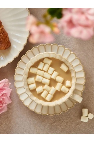 Roomi Seramik Çay Takımı 250 Ml, Fincan Ve Tabak Seti 168297816 Açık Kum Rengi