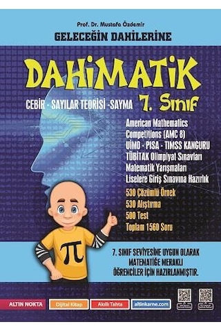 Altın Nokta Yayınları 7. Sınıf Matematik Olimpiyatlarına Hazırlık Seti 4 Kitap