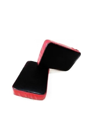 Özel Üretim Teknik Egzersiz Pratik Taekwondo Darbe Yastığı Kırmızı-siyah 40 X 26 X 7 Cm
