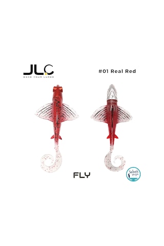 Jlc Fly 170 Set 17cm 180gr 01 Real Red Silikon Balık