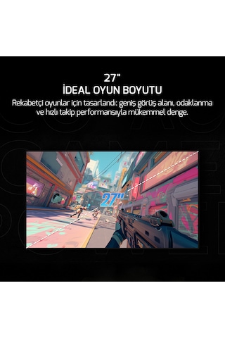 Gamepower Kaze T20 27" 240hz 0.5ms Fhd Fast Ips Gaming Monitör