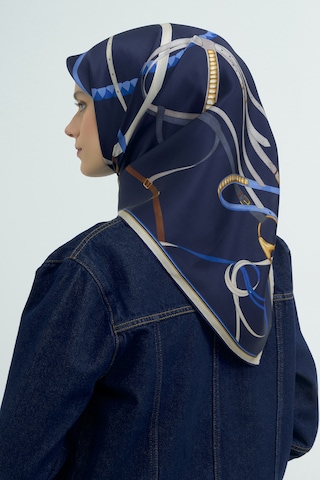 Armine Saf İpek Sura Eşarp-2026 İlkbahar-yaz- 951700d Lacivert