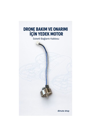 Uzun Şaftlı Fırçasız Drone Motoru - 912560453