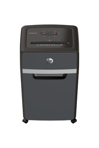 HP Pro Shredder 24CC Evrak İmha Makinesi/Kağıt Kırpma Makinesi - Çapraz/Parçacık kesim-4x35mm-30lt