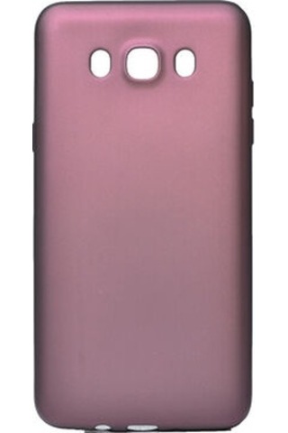 Samsung Galaxy Uyumlu J5 2016 Kılıf Esnek Yapılı İnce Slim Silikon Kapak Ryc/premier Bordo