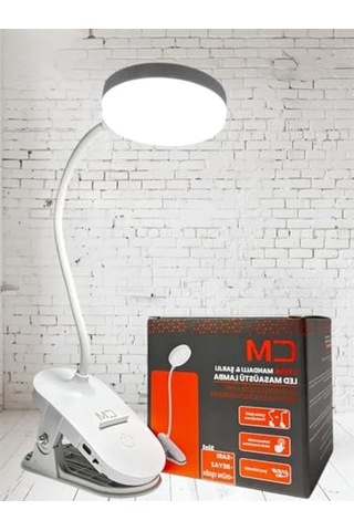 Taşınabilir 3 Işık Modlu Usb Şarjlı Led Masa Lambası .