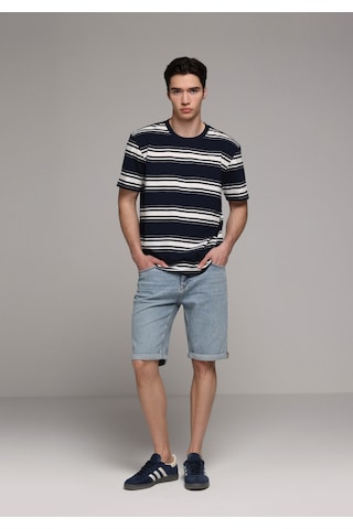 Colin's Colins Straight Fit Orta Bel Düz Erkek Light İndigo Denim Jean Şort Cl1081095 Q1.v1 Dn44995