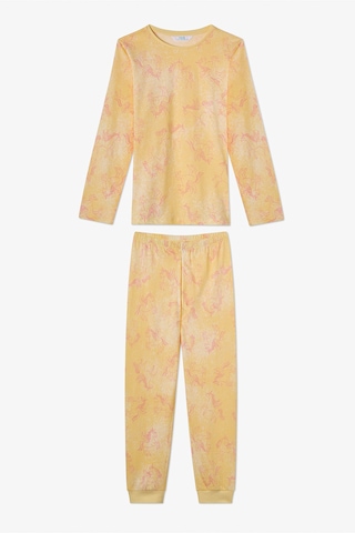 Penti Pembe Kız Çocuk Flying Uzun Kollu Pamuklu 2'li Pijama Takımı