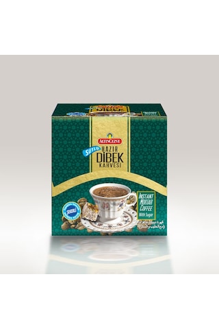 Altıncezve Hazır Dibek Kahvesi Sütlü Şekerli 20 x 10 G