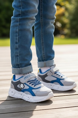 Tuğba Ortopedi 1115 Çocuk Okul Öncesi Işıklı Sneaker Gri