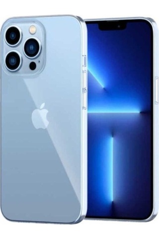 Apple Uyumlu iPhone 13 Pro Kılıf Zore Blok Kapak Renksiz